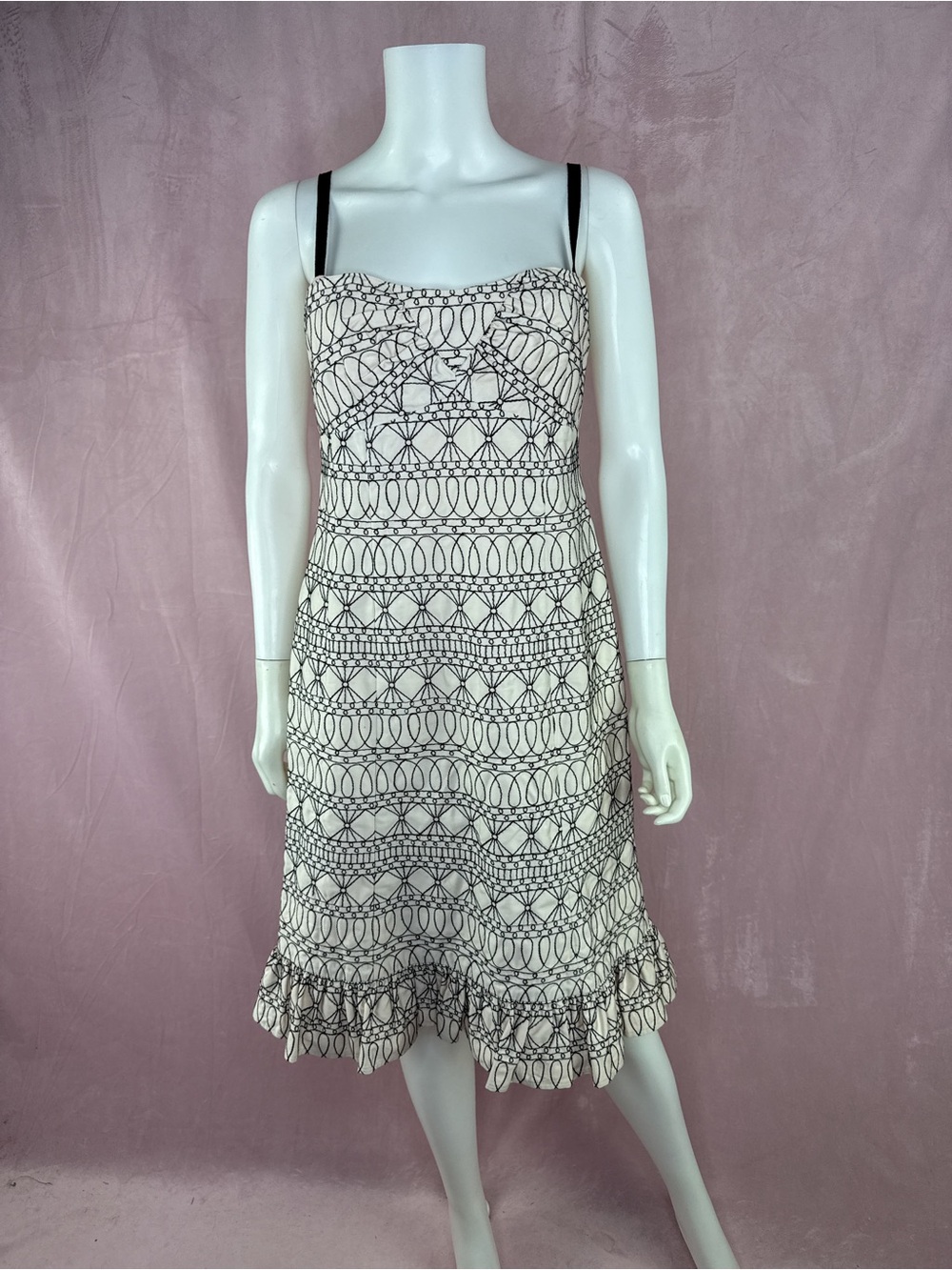 NWT Nanette Lepore Vintage Y2K Pink Dress Size 6